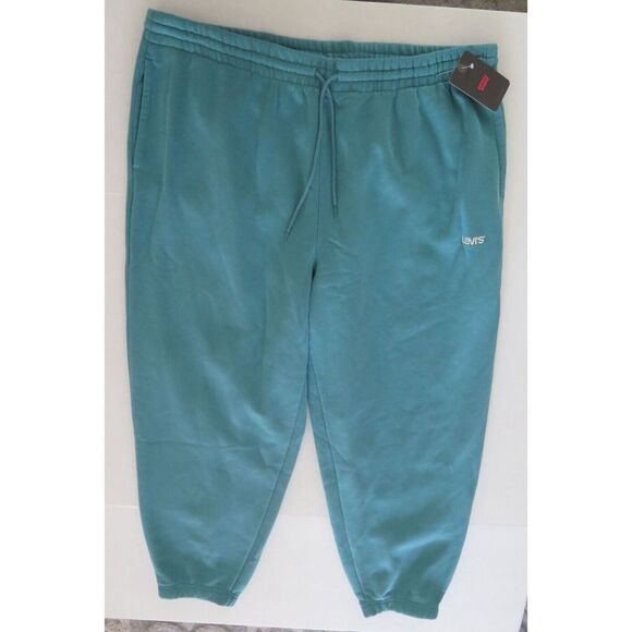 Levi's A09370012 Men's Sz 2XL Green Crew Sweatpants - Picture 1 of 8